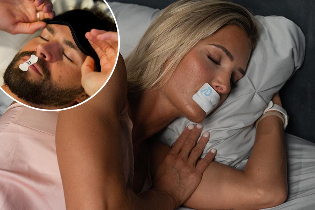 Recording of the mouth than some for better sleep as experts cite safety problems
