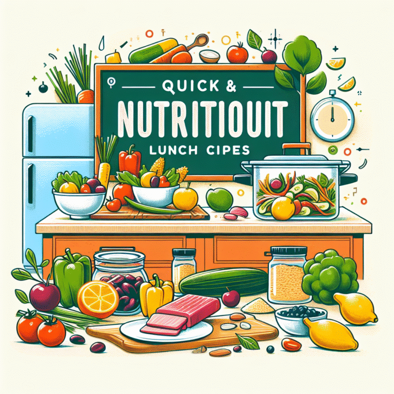 receitas rápidas e nutritivas para almoço