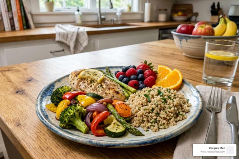 daily nutritional requirements for adult male