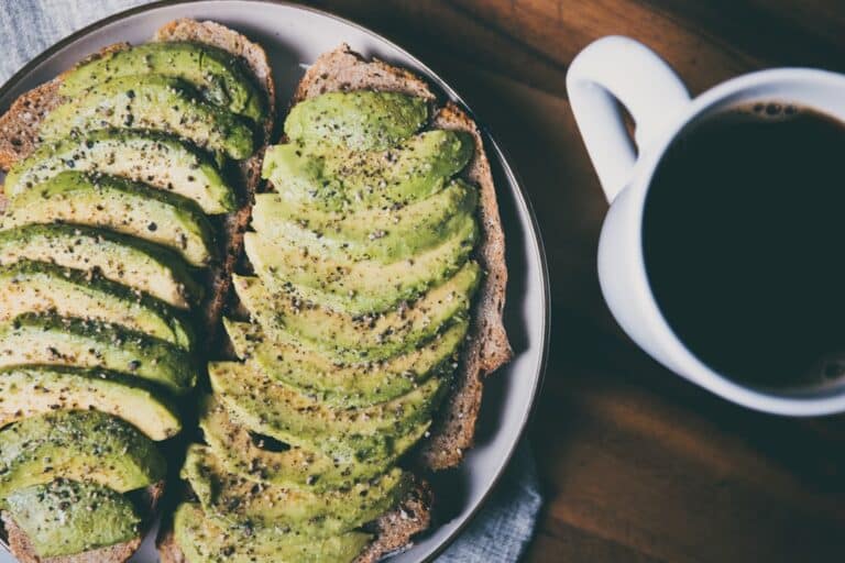 avocado toast for breakfast