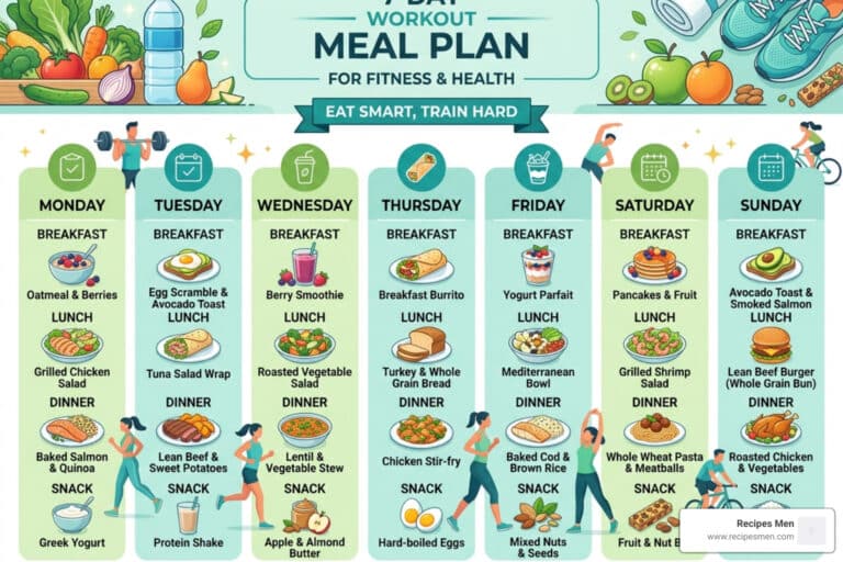 7 day workout meal plan