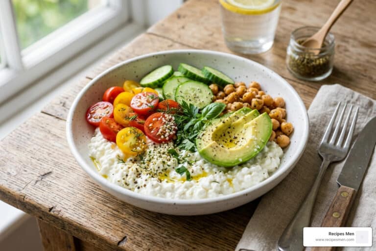 cottage cheese lunch bowl