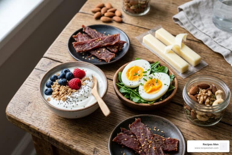 quick high protein snacks