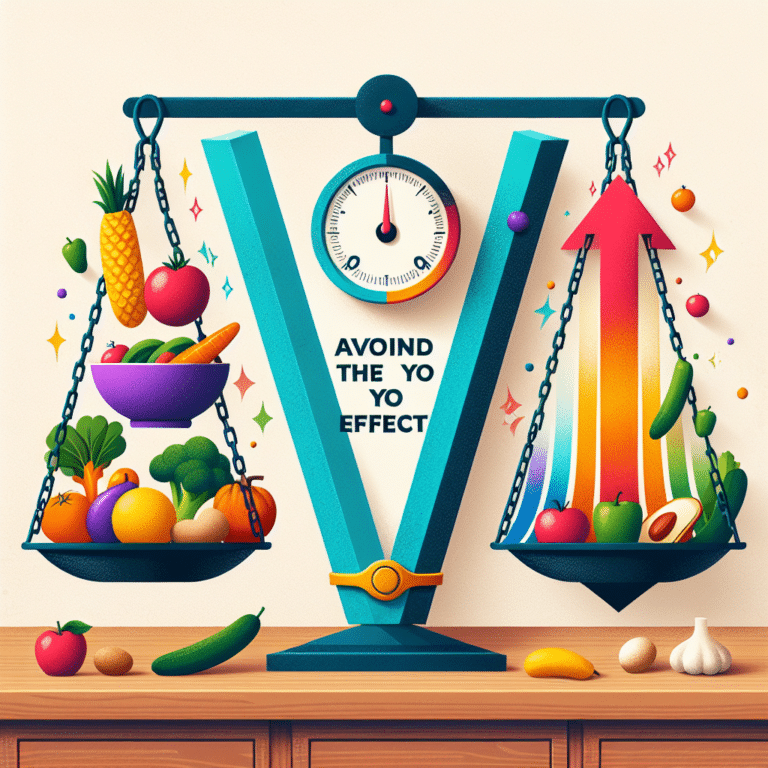 como evitar o efeito sanfona com uma alimentação equilibrada